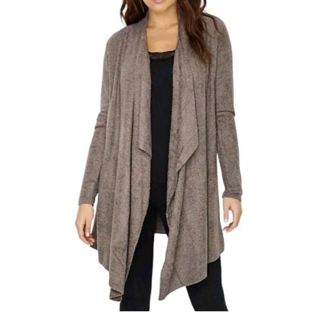 BAREFOOT DREAMS Women's Cozy Chic Calypso Waterfall Cardigan  #436 L/XL - Picture 2 of 6
